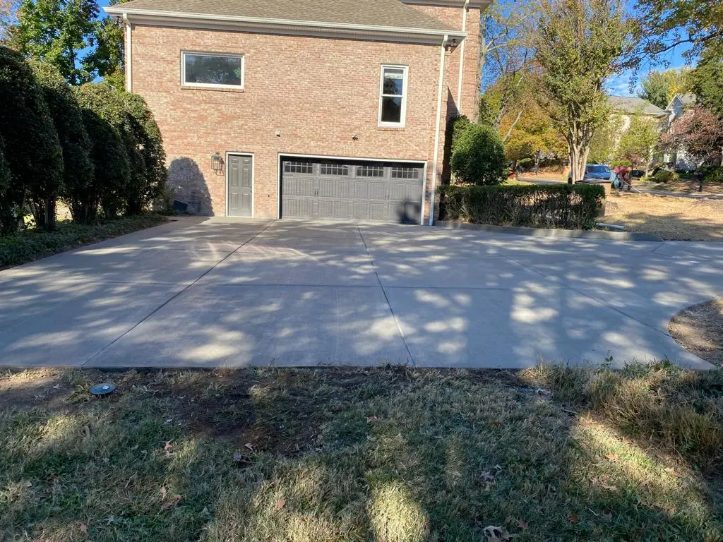 Pumas Concrete, Base Preparation during Concrete Driveway Installation in Nashville