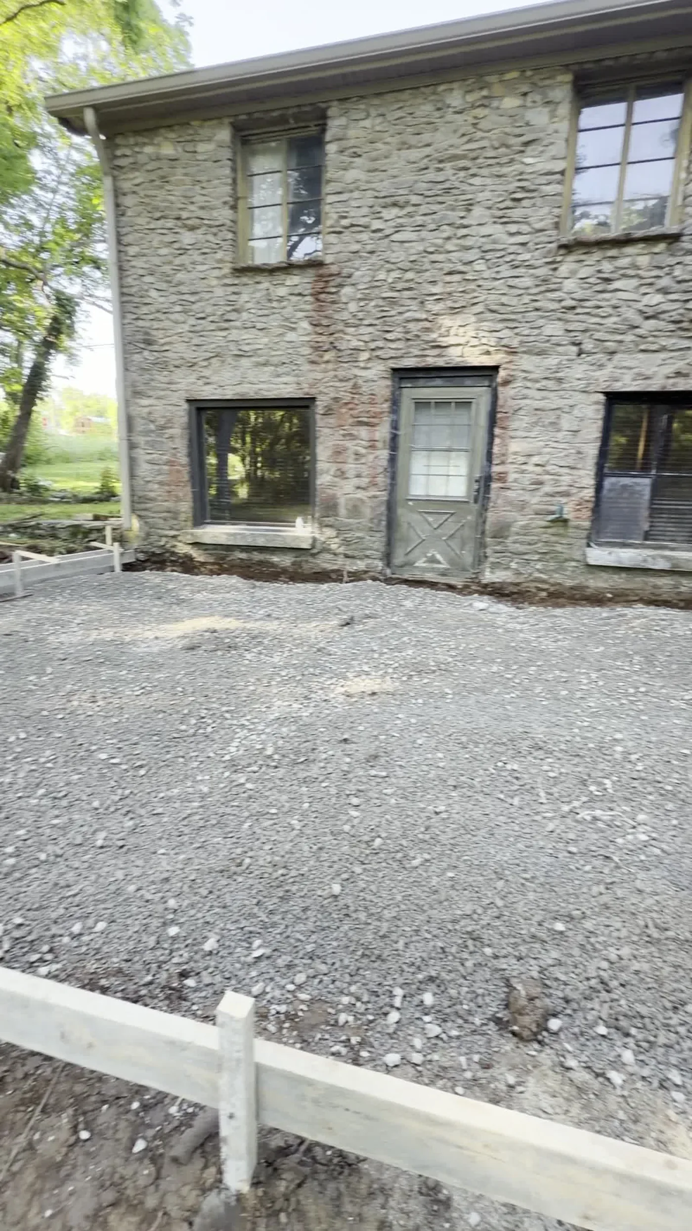 Colored Broom-Finish Patio & Driveway — additional view