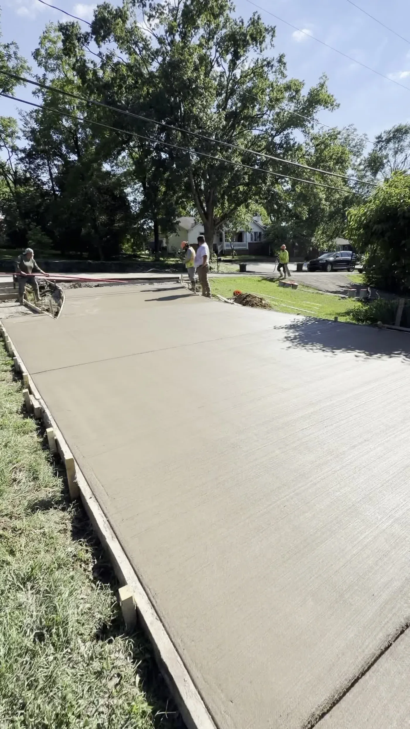 Pumas Concrete Driveway project