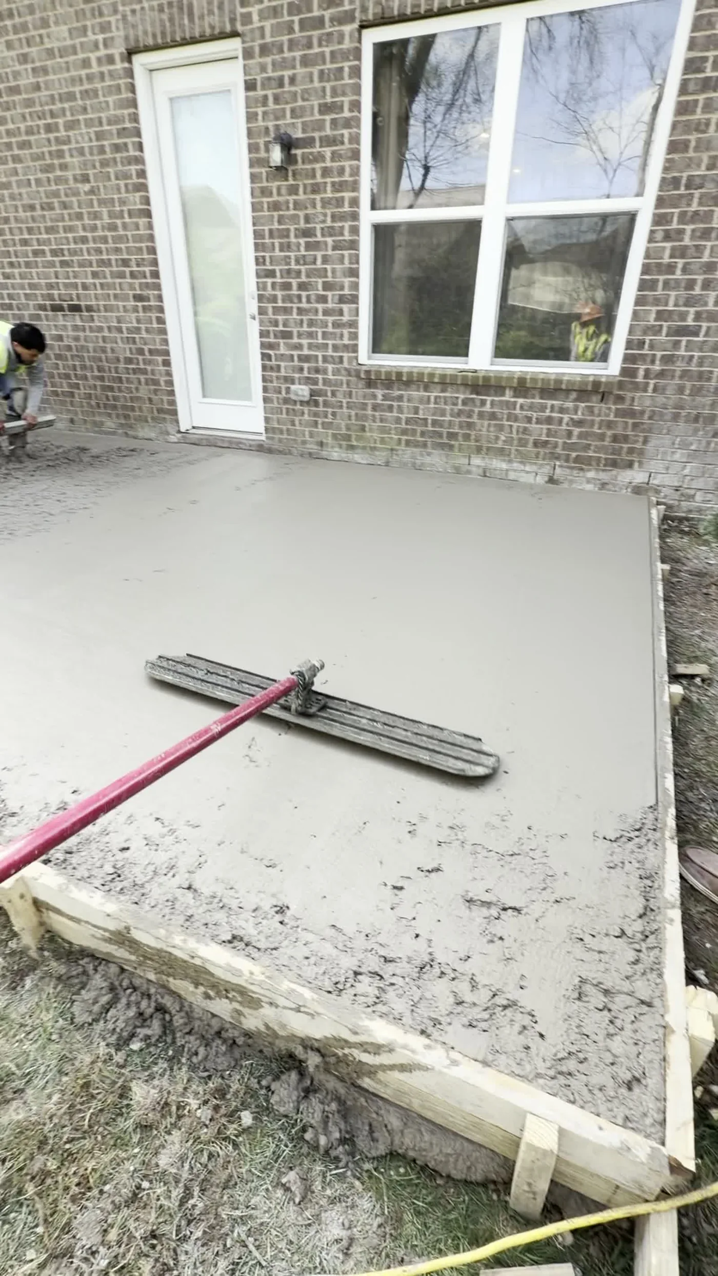 Large-Format Colored Patio — additional view