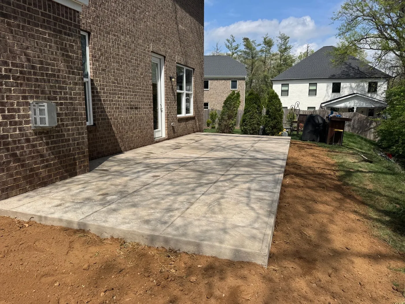 Pumas Concrete Patio project
