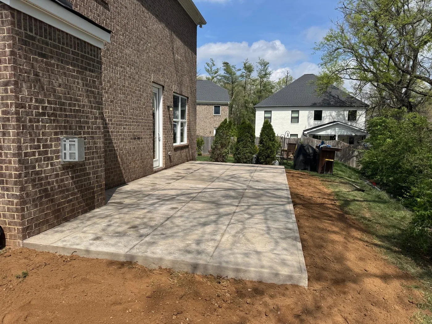 Pumas Concrete Patio project