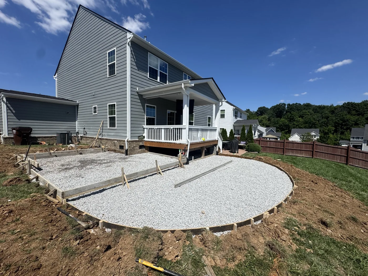 Fieldstone Stamped Patio, Sienna Finish — additional view