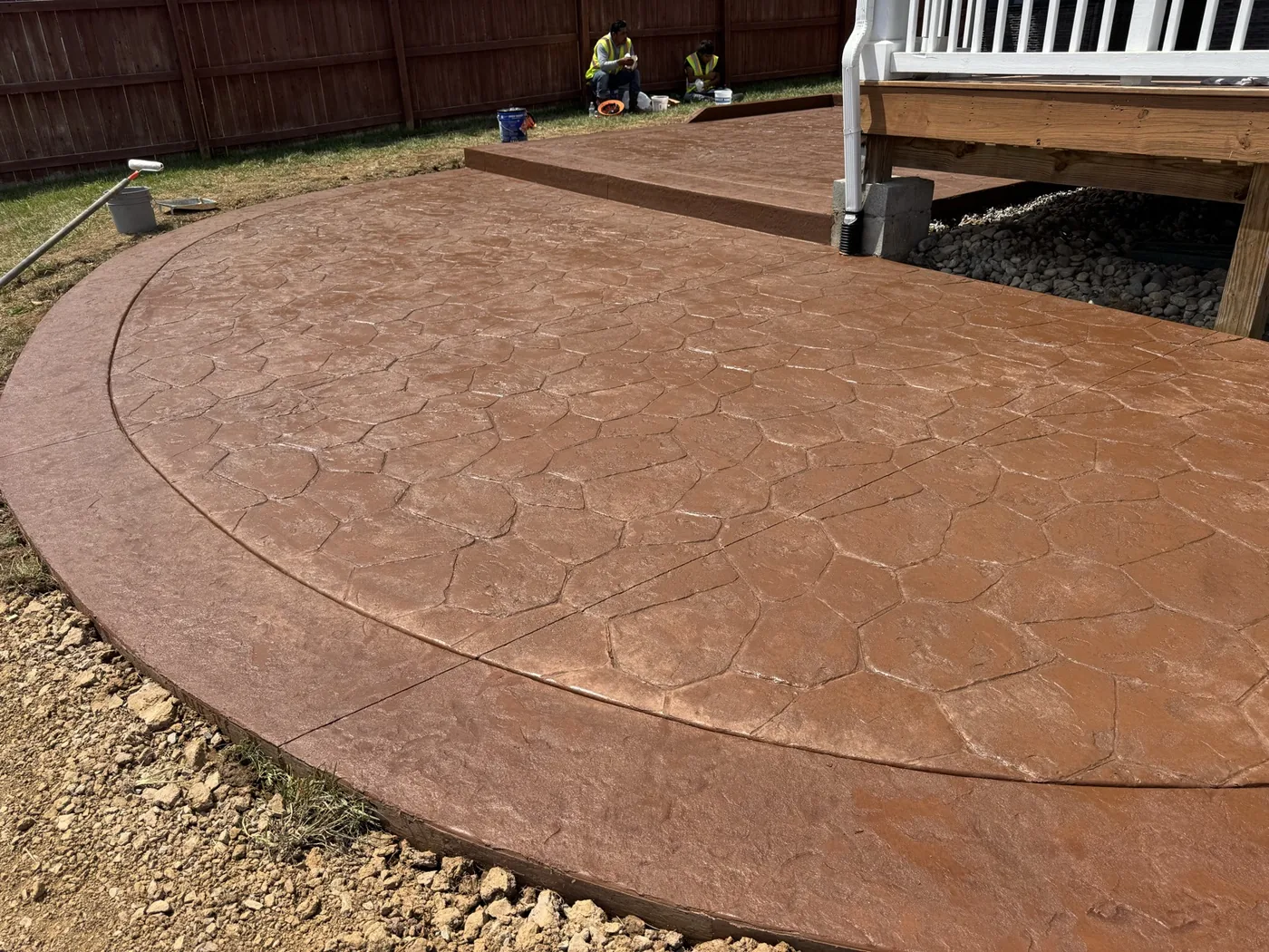 Pumas Concrete Decorative Concrete project