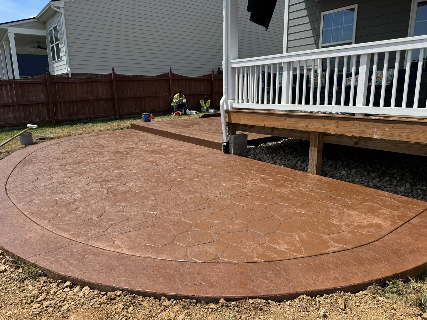 Pumas Concrete Decorative Concrete project