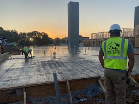 Pumas Concrete commercial project in Nashville, TN