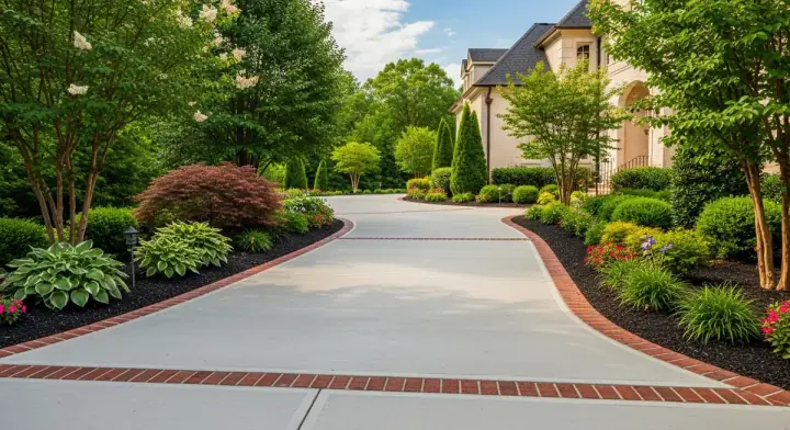 Concrete Driveway Installation project by Pumas Concrete