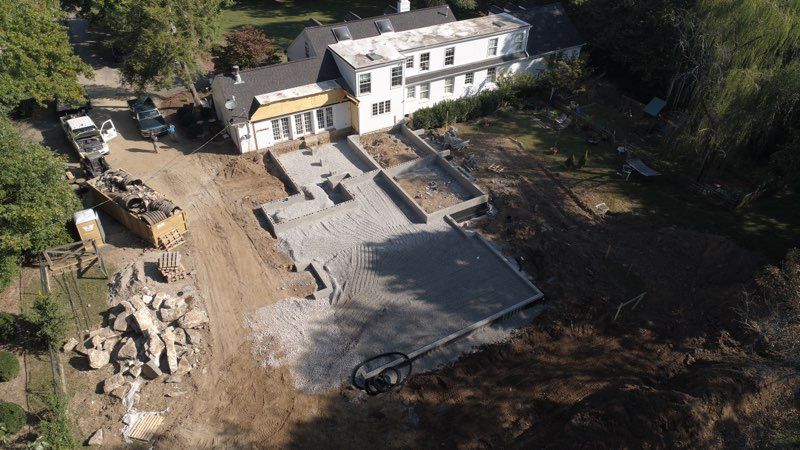 Pumas Concrete pool deck project in Brentwood, TN