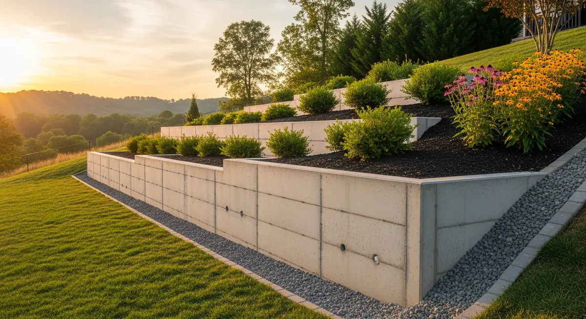 Pumas Concrete hardscape project in Franklin, TN