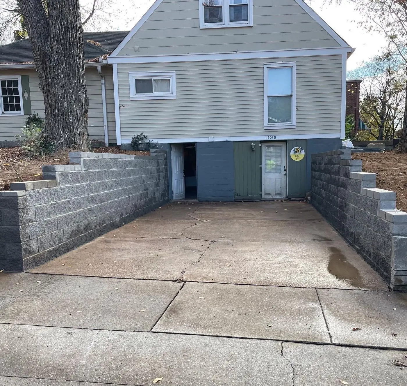 Pumas Concrete hardscape project in Hendersonville, TN